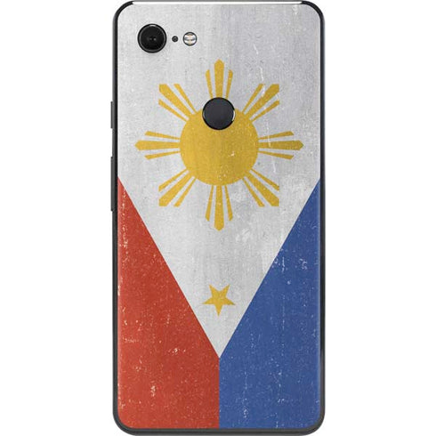 Philippines Flag Distressed Google Pixel 3 XL Skin